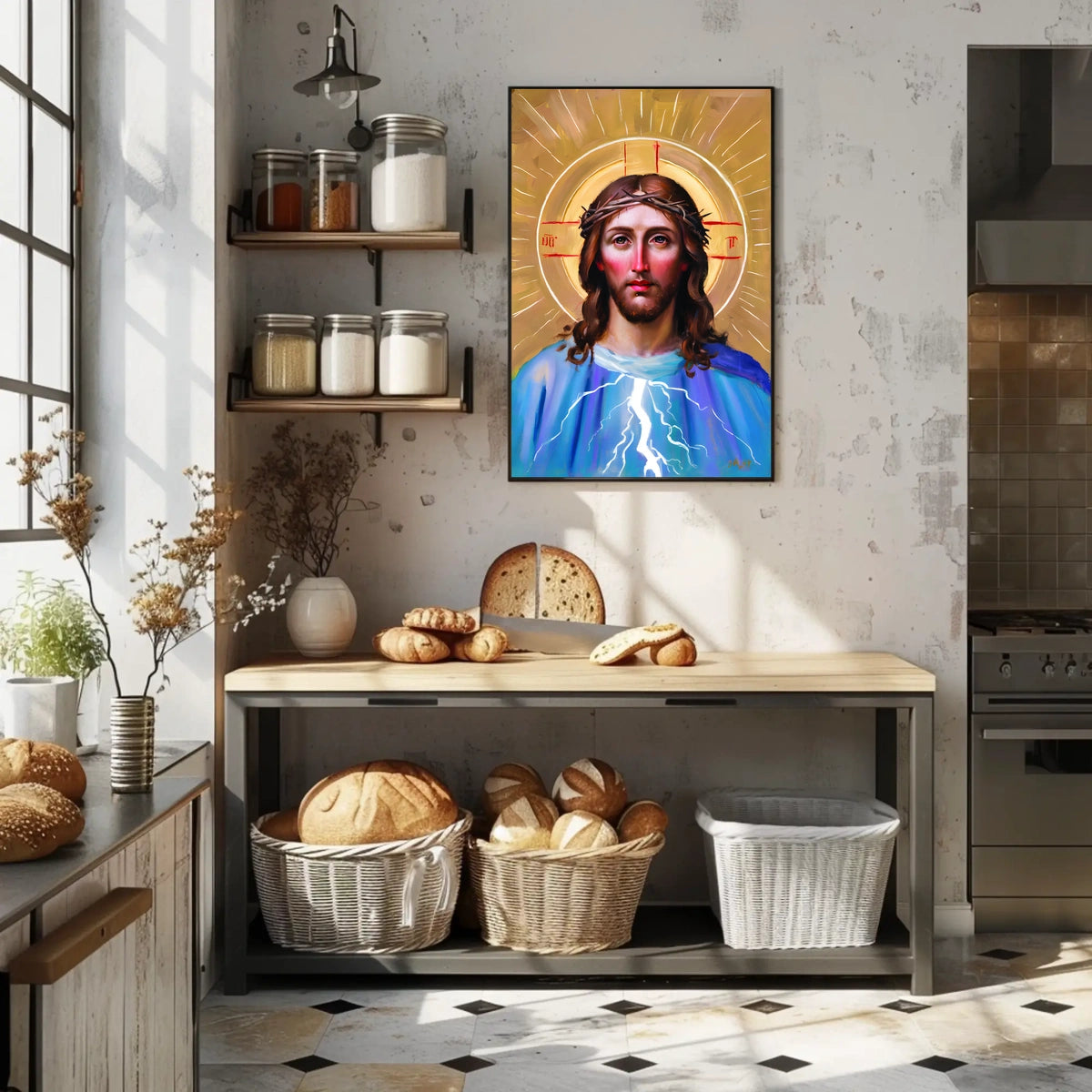 Divine Portrait Poster