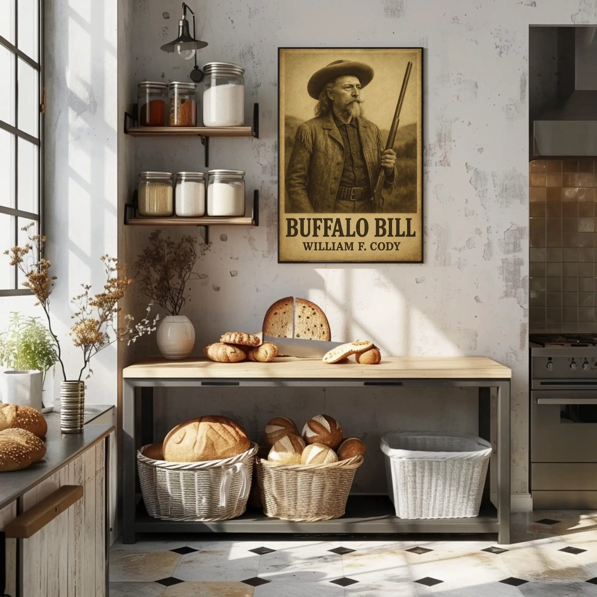 Buffalo Bill Frontier Exploration Cultural or Heritage Poster