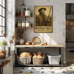 Buffalo Bill Frontier Exploration Cultural or Heritage Poster