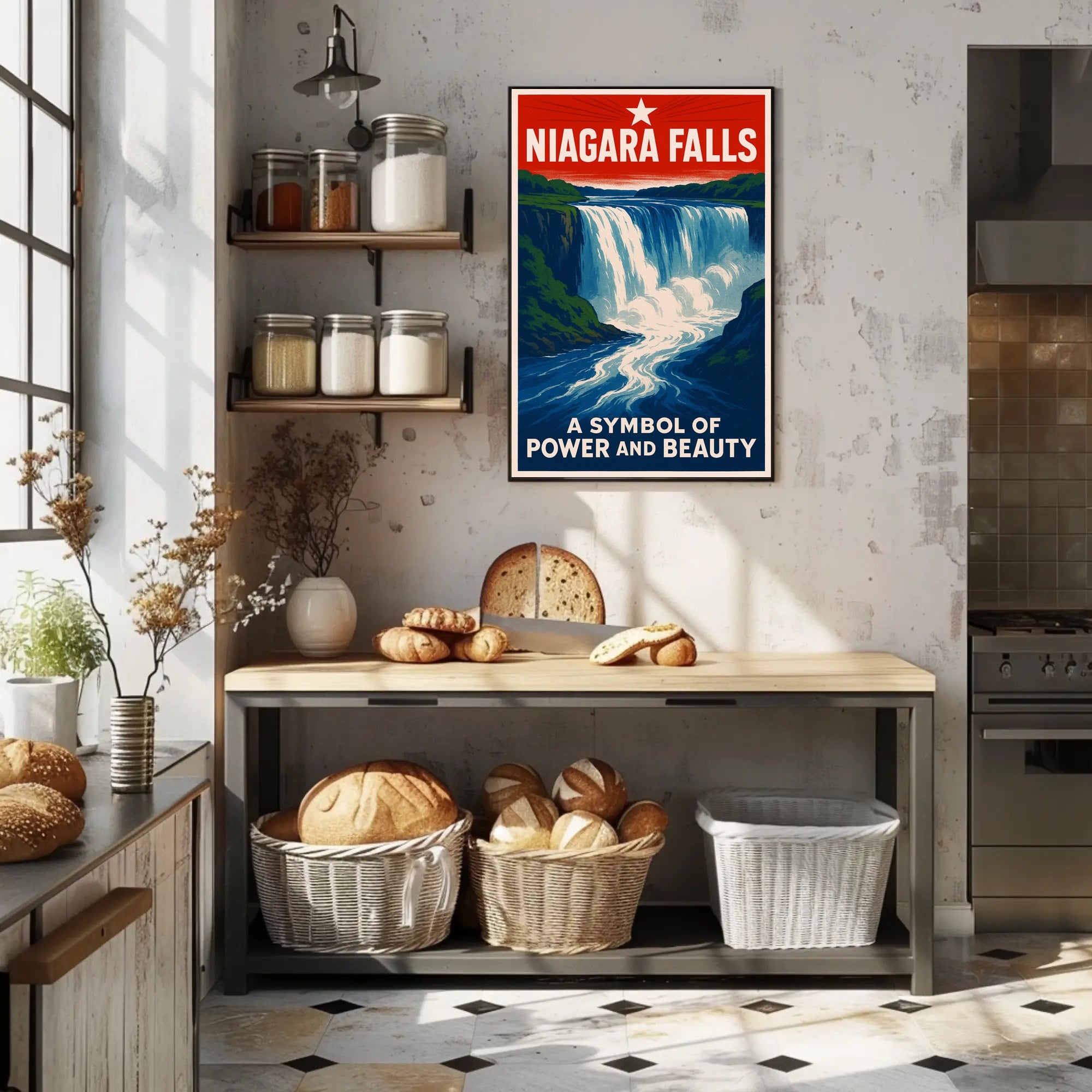 Niagara Falls A Symbol of Power and Beauty Poster PosterGoat