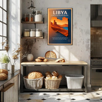 Libya A Land of Heritage and Horizons Poster PosterGoat