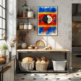 Vibrant Abstract Composition Abstract Poster