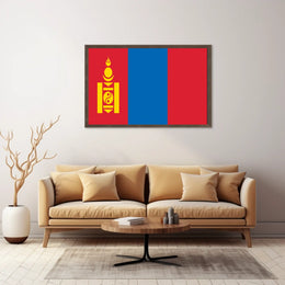 Mongolia Flag Poster