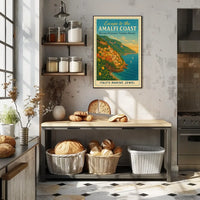Discover Positano's Timeless Beauty Travel Poster