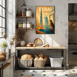 Dubai Poster For Modern Homes Harmonious Heritage Decor