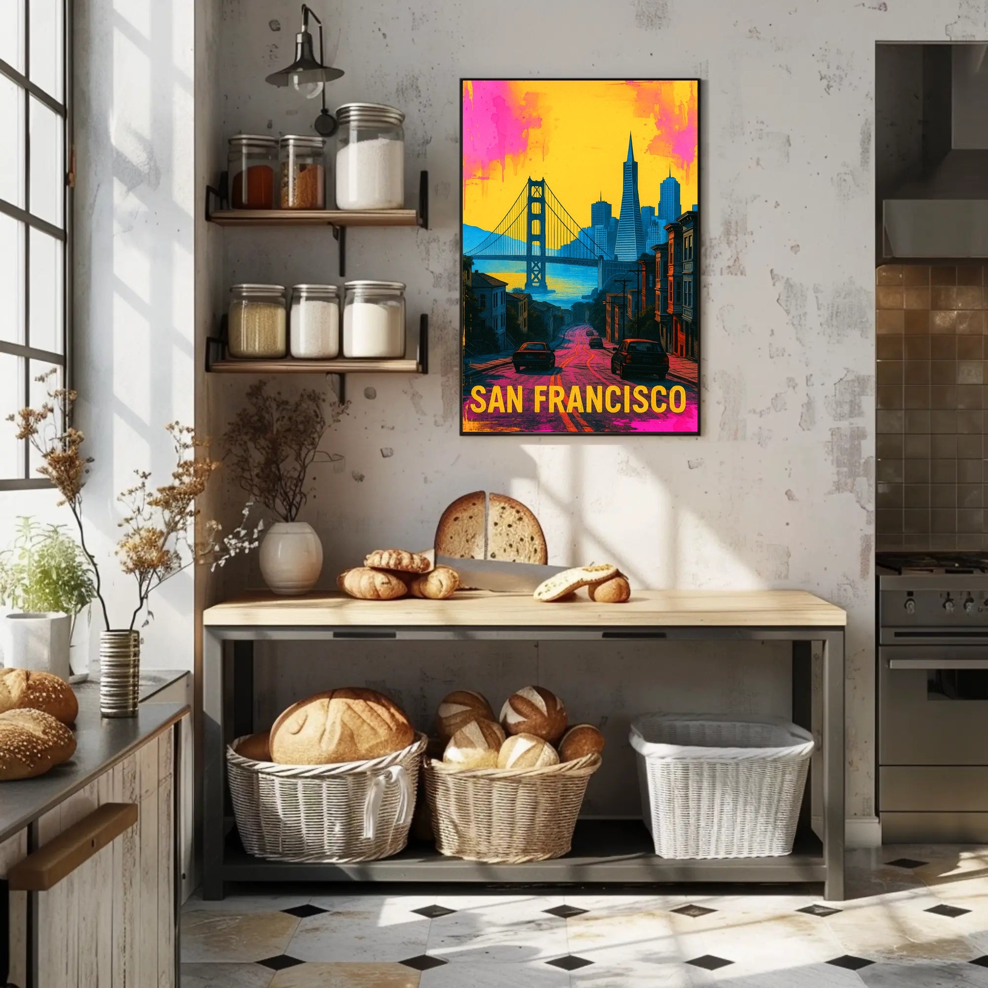 San Francisco Vibes Poster PosterGoat