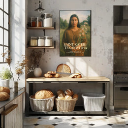 Saint Kateri Tekakwitha Poster