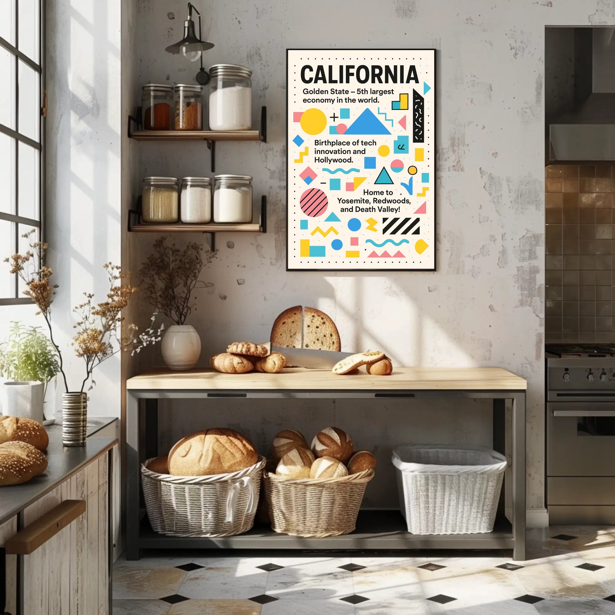 Discover California Poster