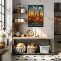 Discover Boston Poster