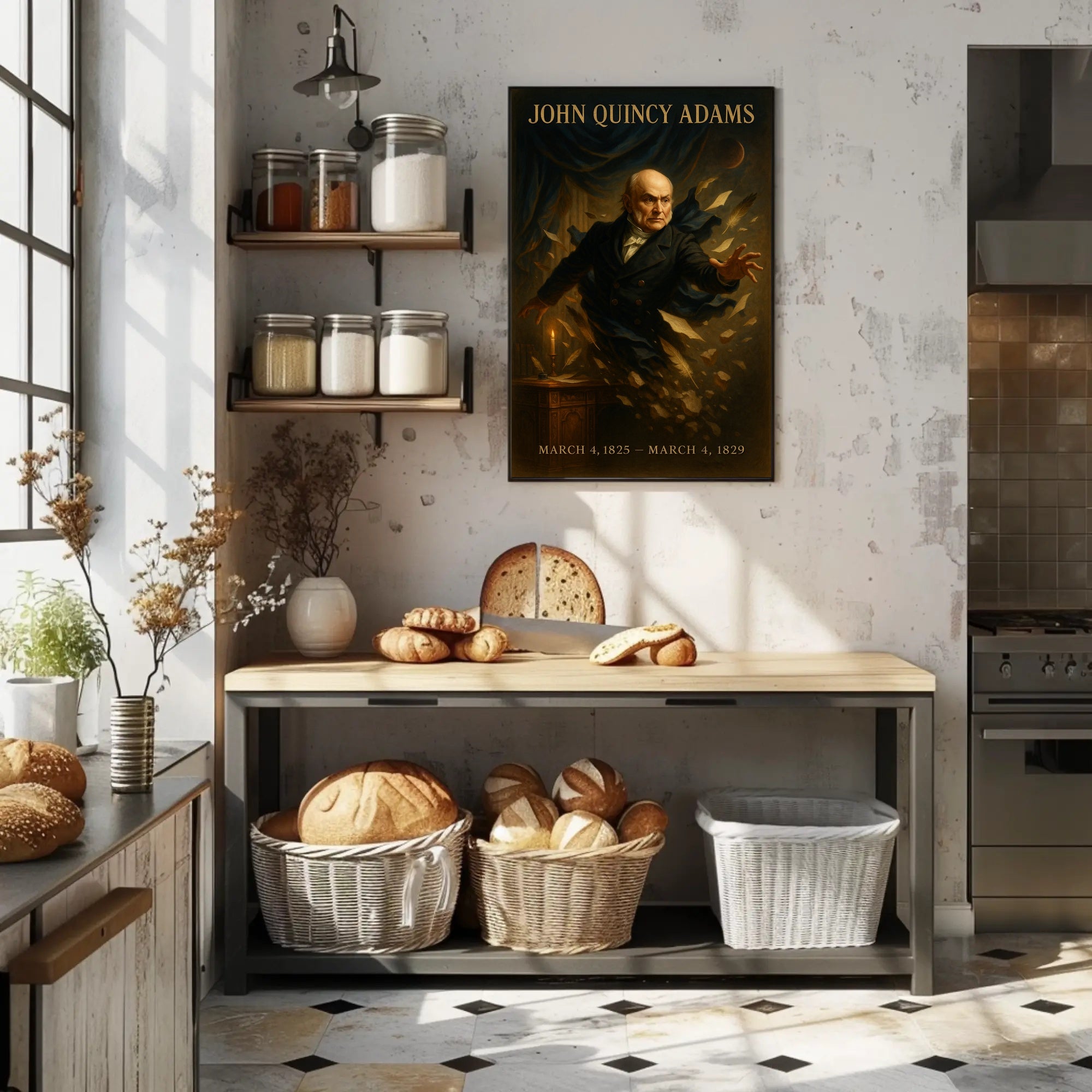 John Quincy Adams Presidency Poster
