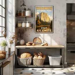 Yosemite National Park Poster PosterGoat