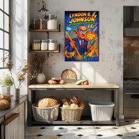 Lyndon B. Johnson 36th President Poster PosterGoat