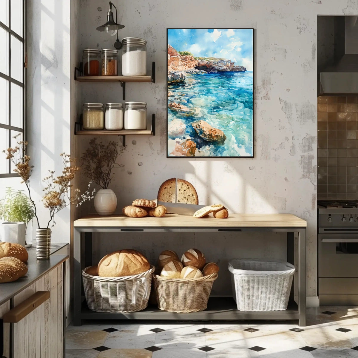 Malta Blue Lagoon Comino Island View Poster