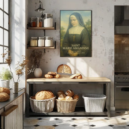 Saint Marie Amandine Poster