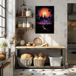 Cosmic Landscape Poster