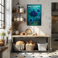 Discover the Niger Triggerfish Poster
