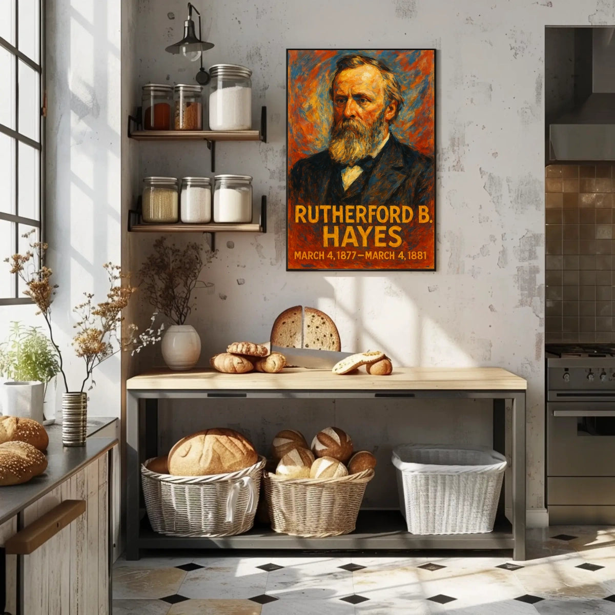 Rutherford B. Hayes Presidential Term Poster