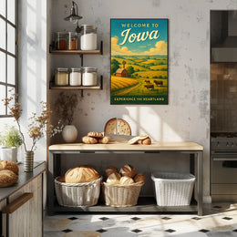 Welcome to Iowa Poster