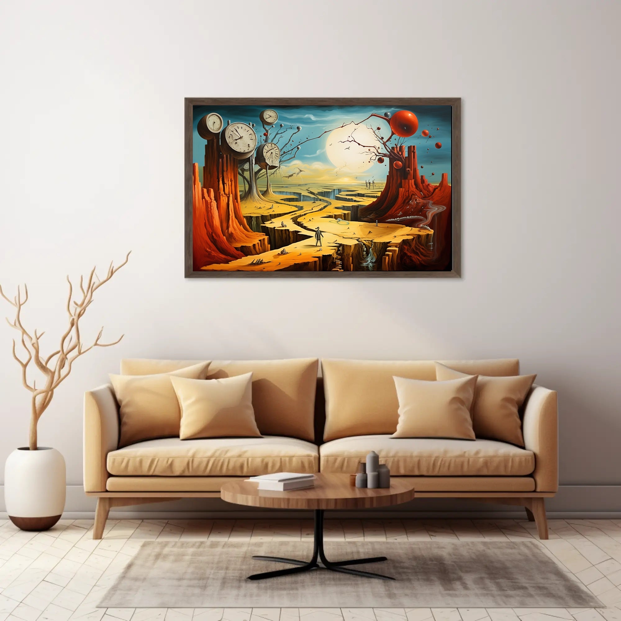 Surreal Dreamscape in a Fantasy or Mythology Poster