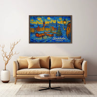 Stockholm Winter Wonderland Poster