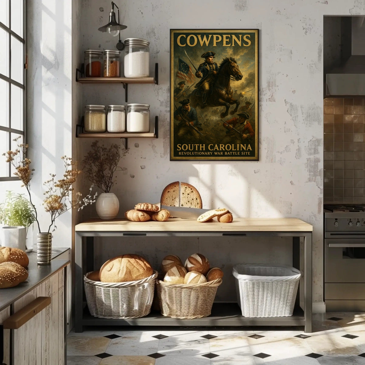 Cowpens Revolutionary War Battle Site Poster