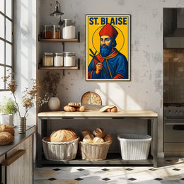 St. Blaise Poster