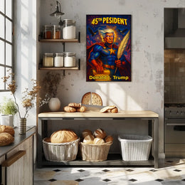 Donald J. Trump 45th President Poster