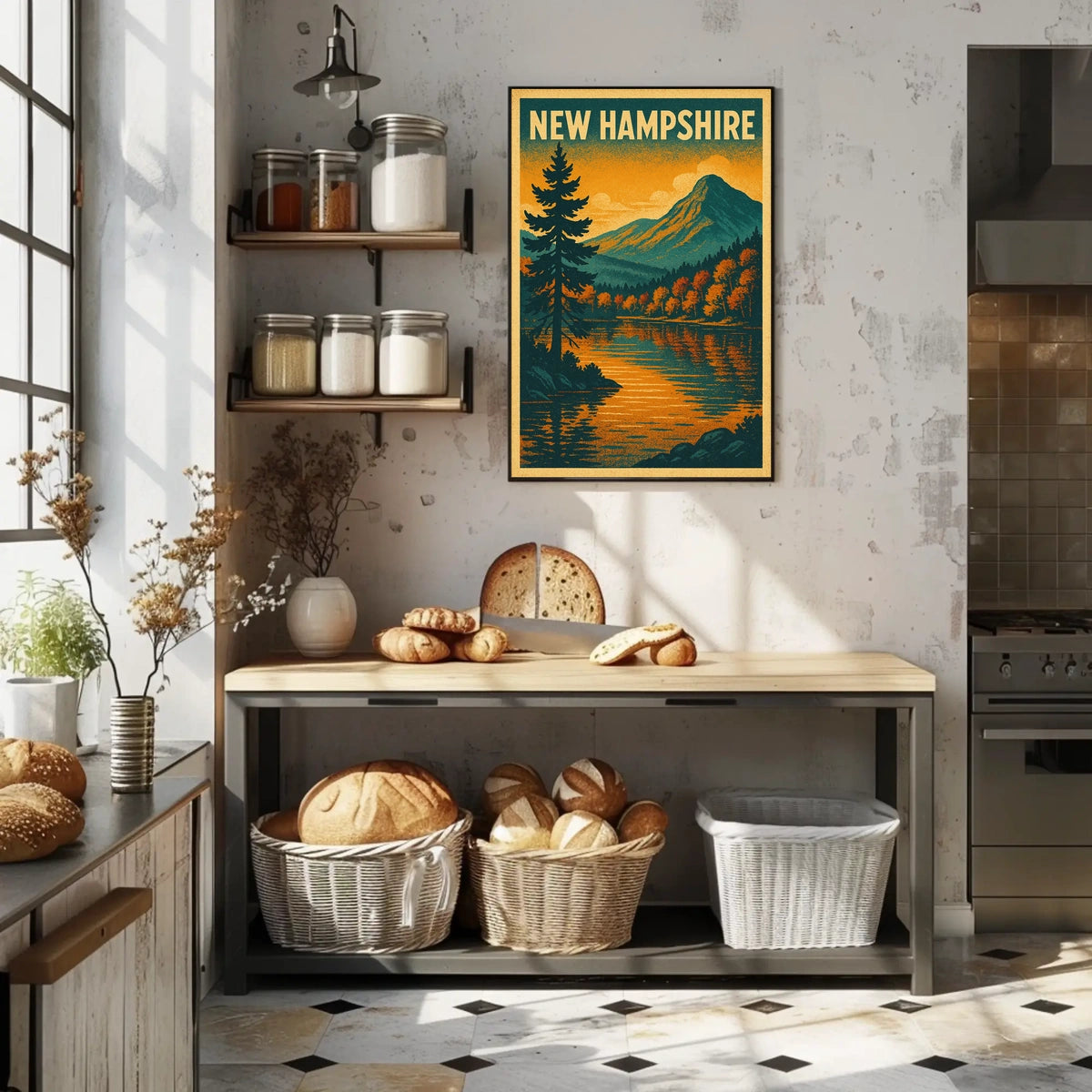 Scenic New Hampshire Poster