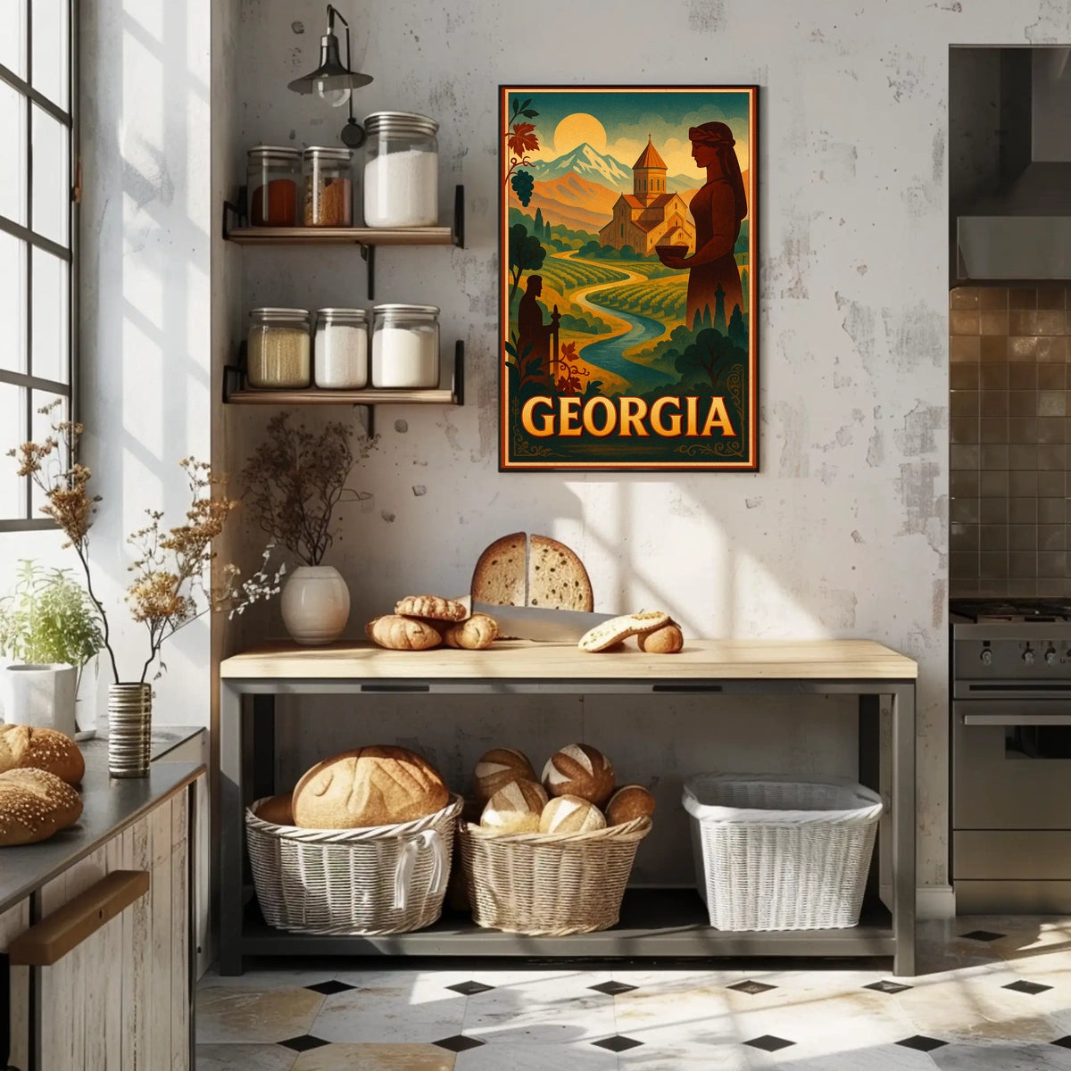Discover Georgia Poster
