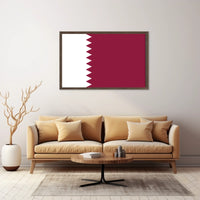 Qatar Flag Poster
