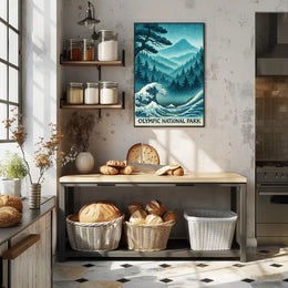 Olympic National Park Poster PosterGoat