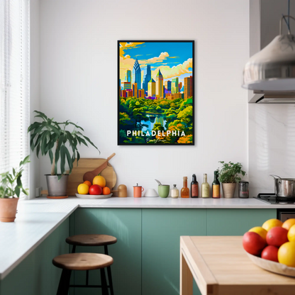 Philadelphia Travel Poster