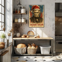Zachary Taylor 12th President of the United States Christmas SeriesPoster