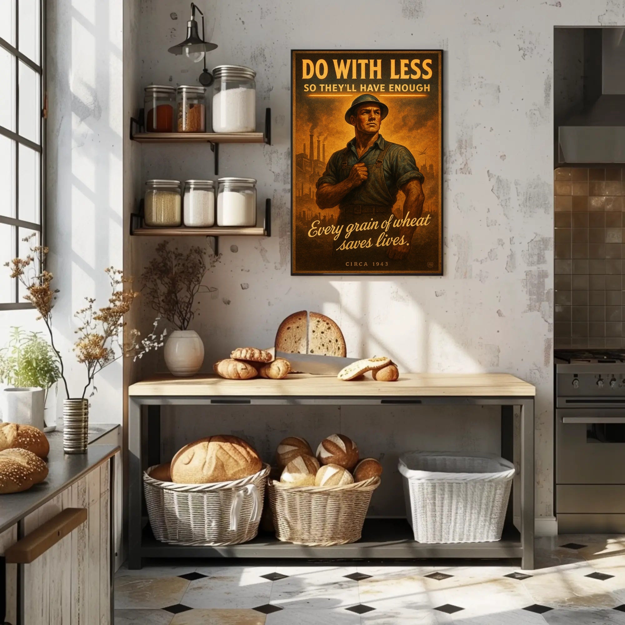 Do With Less Poster
