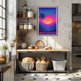 North Carolina Sunset Poster