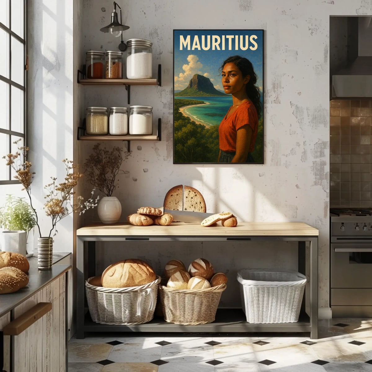 Mauritius Island Serenity Poster