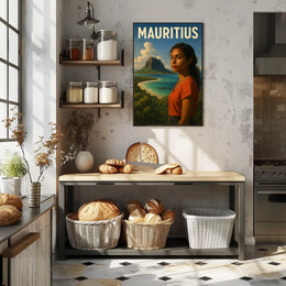 Mauritius Island Serenity Poster
