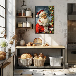 Santa Claus in a Winter Wonderland Poster