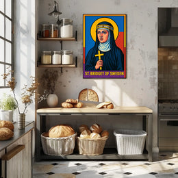 St. Bridget of Sweden Poster