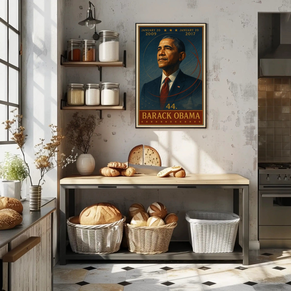 Barack Obama Presidential Era Historical or Presidential Poster