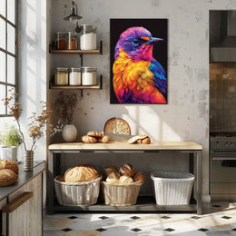 Vibrant Avian Artistry Poster