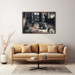 Elegant 18th Century European Scene Cultural or Heritage Poster