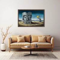Enigmatic Desert Surrealism: Abstract or Artistic Poster