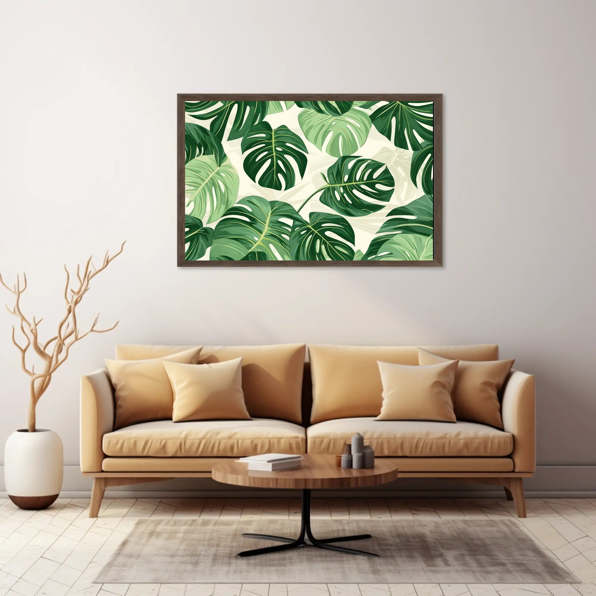 Tropical Foliage Bliss Poster
