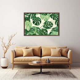 Tropical Foliage Bliss Poster