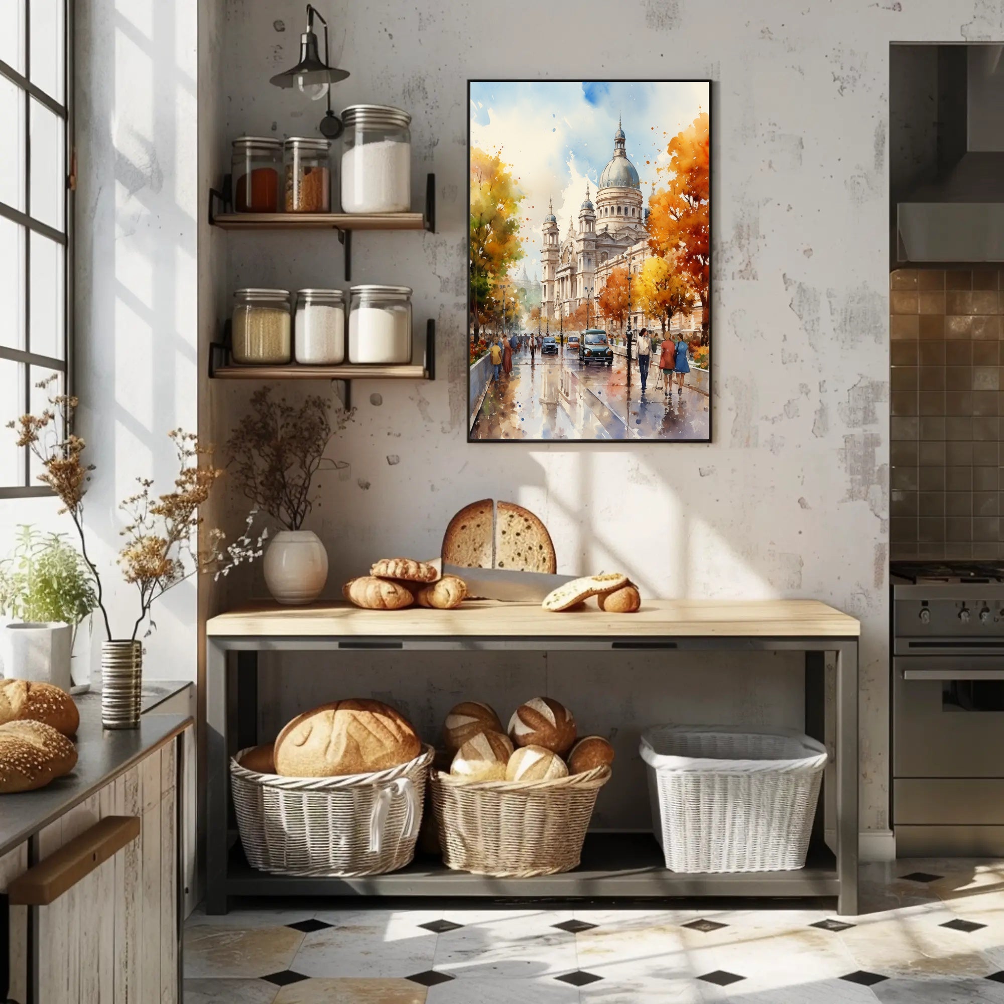 Autumn In The City Poster