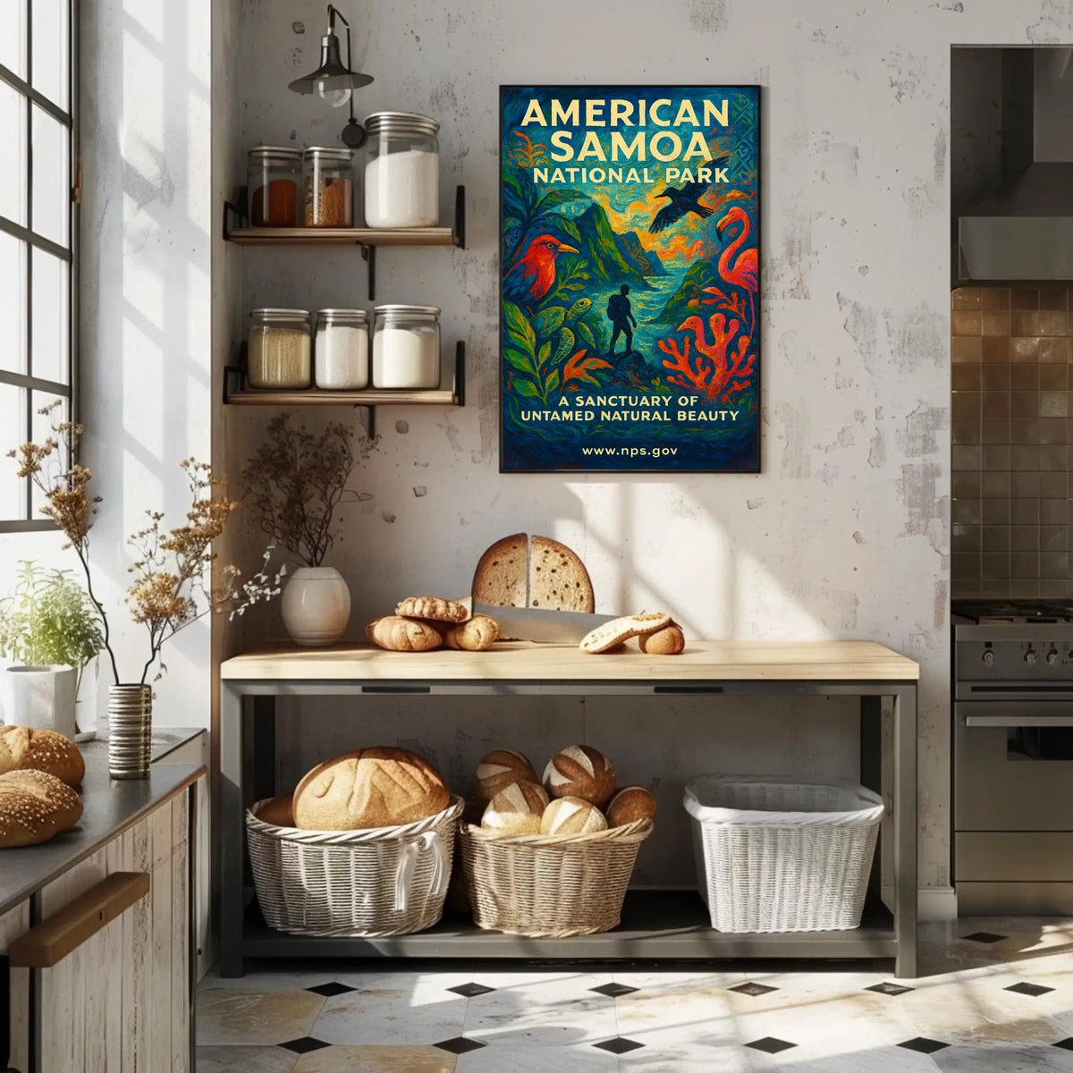 American Samoa National Park Poster