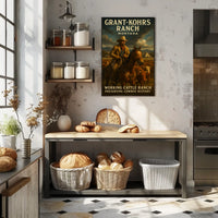 Grant-Kohrs Ranch Preserving Cowboy Poster