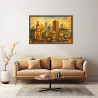 Liberia Cityscape Poster