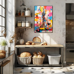 Vibrant Tower Poster